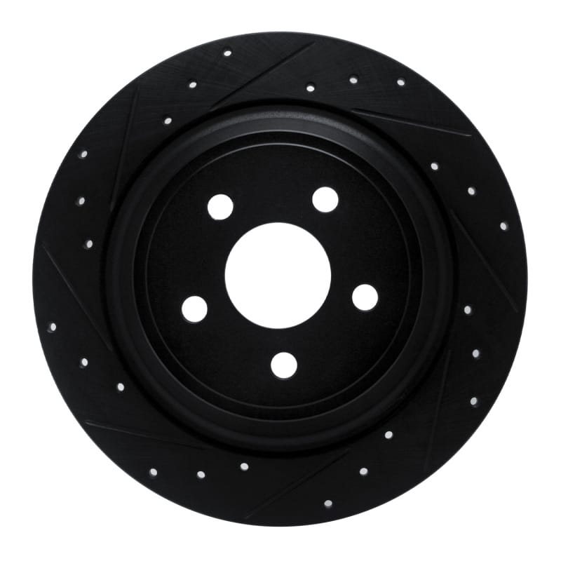 R1 Concepts — R1 15-24 Ford Fusion Rear Left Drilled & Slotted Black Brake Rotor
R1 Brake Rotor Drill