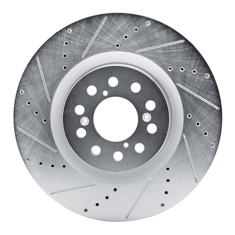 R1 Concepts — R1 17-25 Acura Integra Front Left Drilled & Slotted Silver Brake Rotor
R1 Brake Rotor Drill