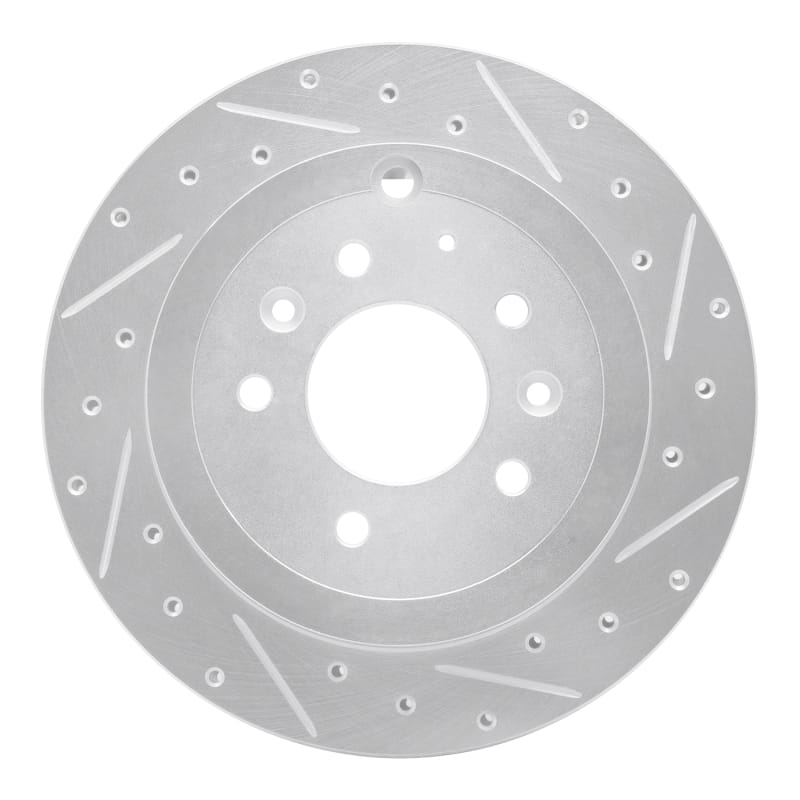 R1 Concepts — R1 07-12 Ford Edge Rear Right Drilled & Slotted Silver Brake Rotor
R1 Brake Rotor Drill
