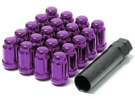 Wheel Mate — Wheel Mate Muteki Closed End Lug Nuts - Purple 12x1.25