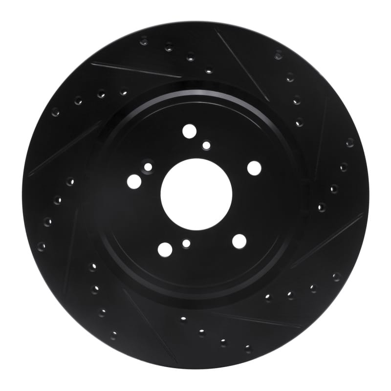 R1 Concepts — R1 14-20 Acura MDX Front Right Drilled & Slotted Black Brake Rotor
R1 Brake Rotor Drill