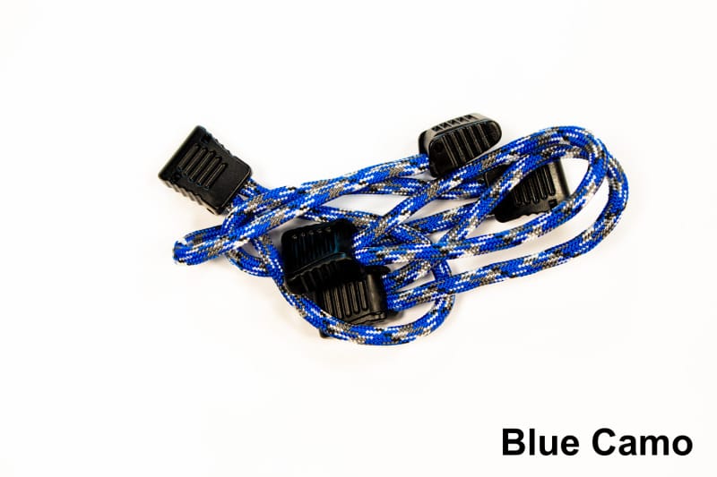 Fishbone Offroad — Fishbone Offroad Paracord Zipper Pulls 5 Pcs Blue Camo