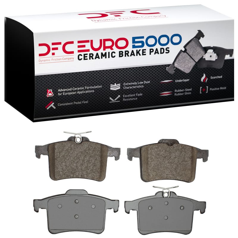 DFC — DFC 10-19 Jaguar XJR575 Rear Euro 5000 Ceramic Brake Pads
DFC Brake Pad Set