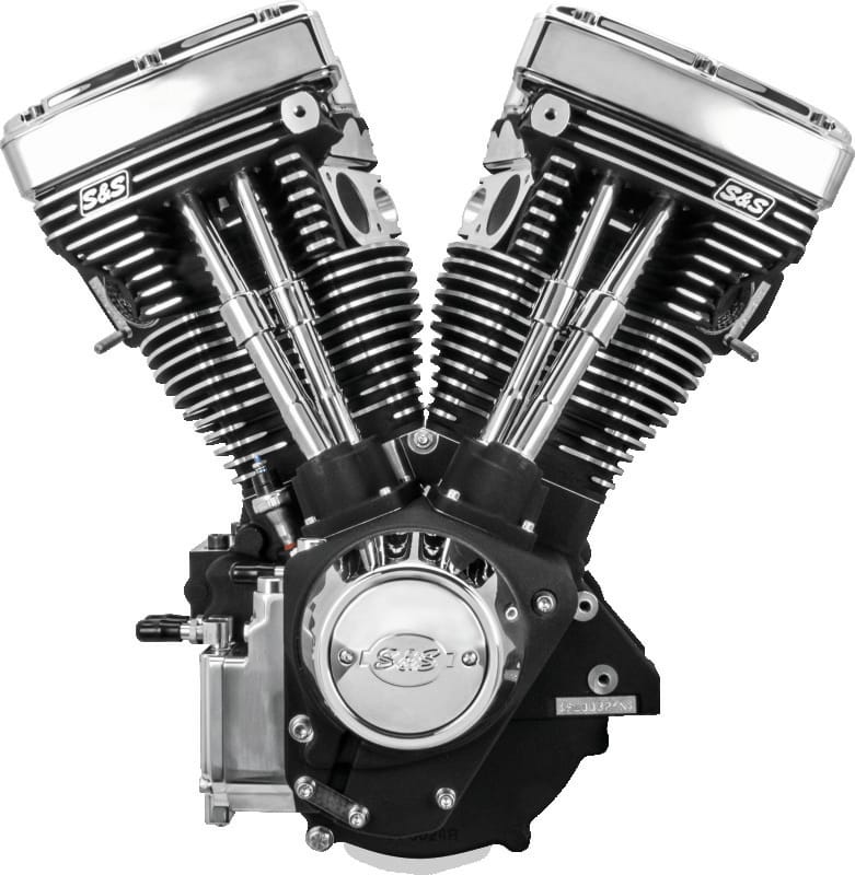 S&S Cycle — Black/Chrome