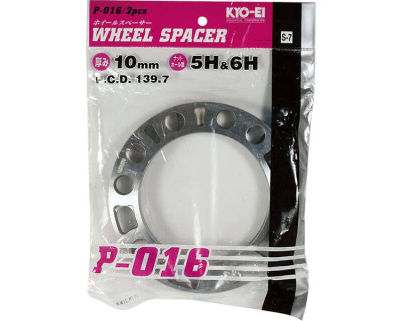 Project Kics — Project Kics 10MM 139.7 Wd Universal Spacers (2 Pk) - 4WD