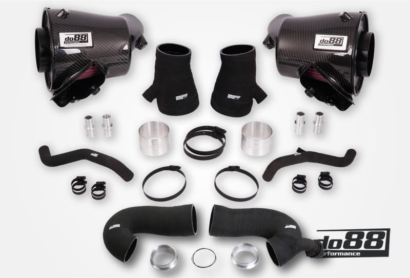 do88 — do88 2020+ Porsche 911 Turbo/Turbo S (992.1) Induction System w/80mm Outlet & Turbo Inlet Hoses