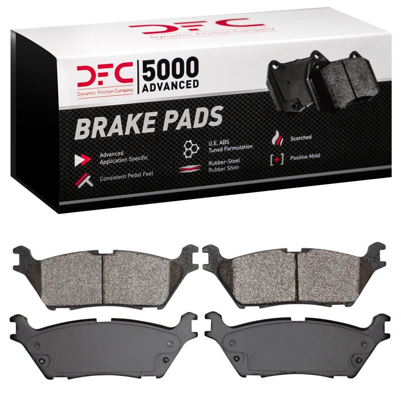 DFC — DFC 18-20 Ford F-150 4WD Rear 5000 Advanced Semi Metallic Brake Pads
DFC Brake Pad Set