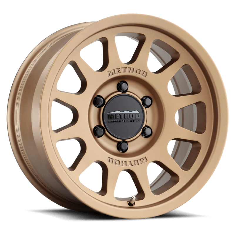 Method Wheels — Method MR703 17x8.5 0mm Offset 6x5.5 106.25mm CB Method Bronze Wheel
