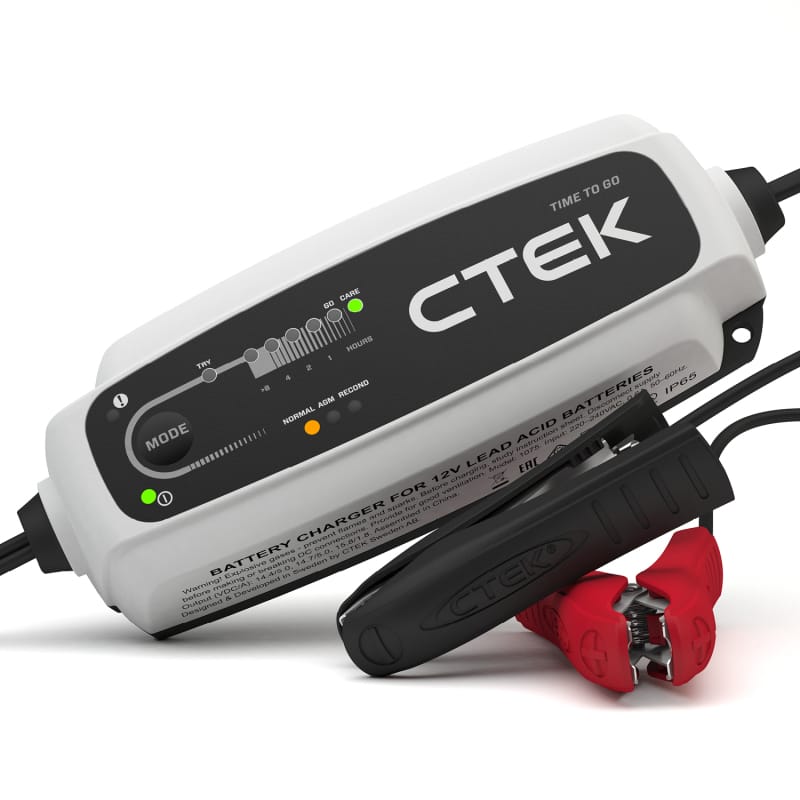 CTEK — CTEK Battery Charger - CT5 Time To Go - 4.3A