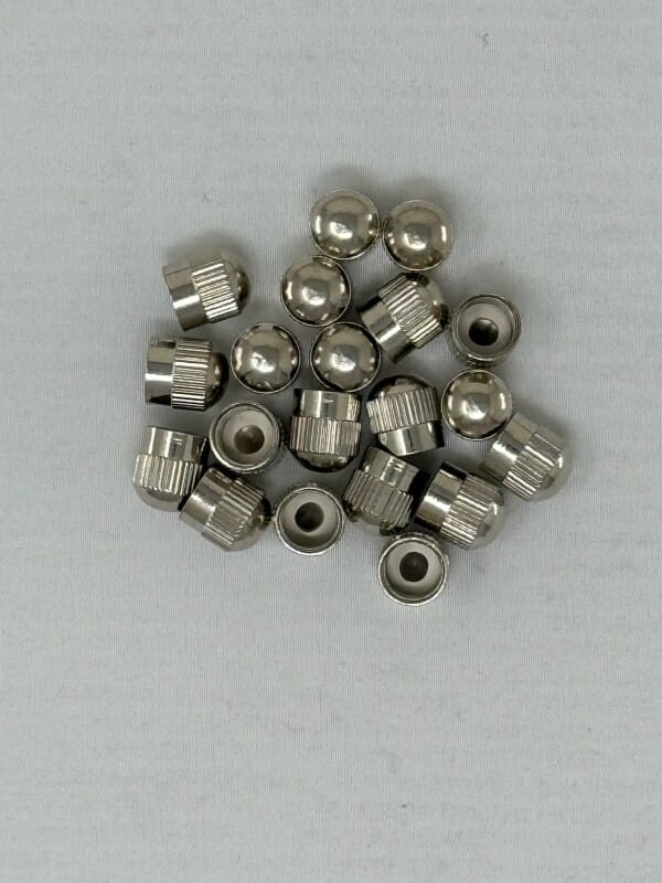 KYB Powersports — KYB 93-23 Yam YZ80-450/FX/F/ Kaw KX80-500/F/ Hon CR125R/CRF450R/Suz Valve Cap Steel - 20 Pk