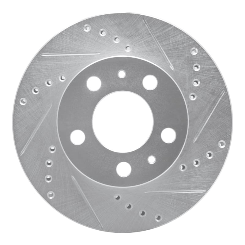 R1 Concepts — R1 76-93 Volvo 242 Front Right Drilled & Slotted Silver Brake Rotor
R1 Brake Rotor Drill