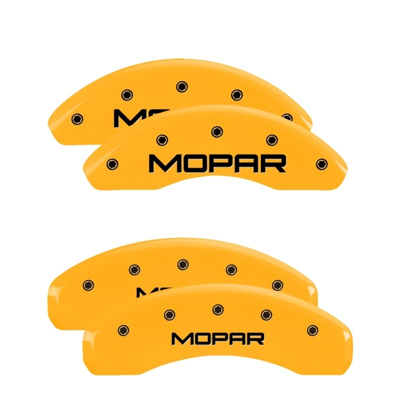 MGP — MGP 4 Caliper Covers Engraved Front & Rear Mopar Yellow Finish Black Char 1999 Chrysler Prowler
Caliper Covers