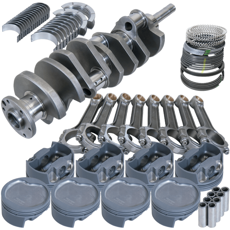 Eagle — Eagle Ford 429/460 4.300in Crank 6.800in I-Beam Rod -38cc Inv Dome 4.390in Pistons Rotating Assembly
Street & Strip Assy