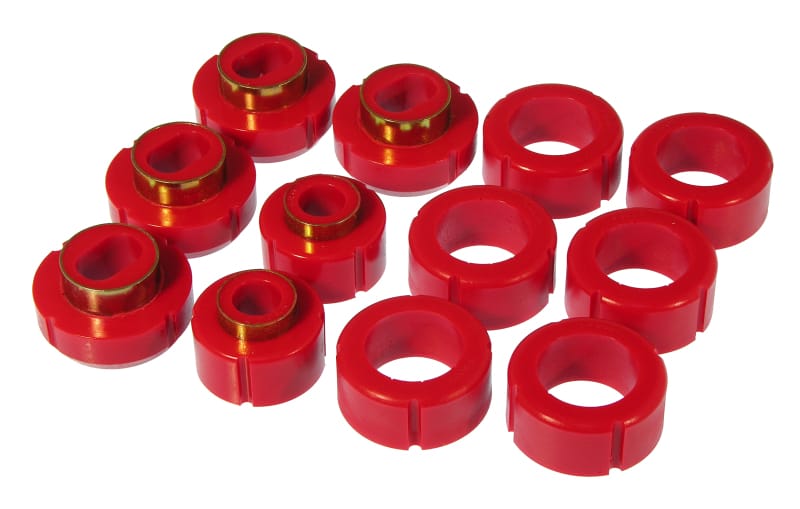Prothane — Prothane 82-04 GM 2/4wd S-Series Std Cab Body Mount - Red
BODY/SUB-FRAME MNTS