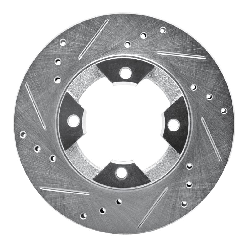 R1 Concepts — R1 82-86 Nissan STANZA Front Left Drilled & Slotted Silver Brake Rotor
R1 Brake Rotor Drill