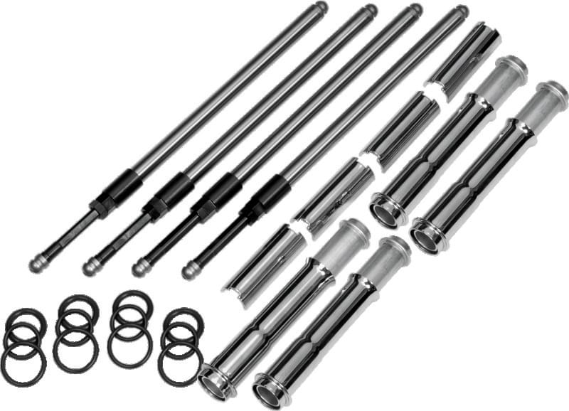 S&S Cycle — S&S Cycle 2017+ M8 Models Quickee Adjustable Pushrods w/ Cover Keepers