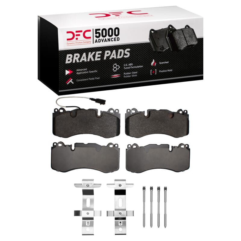DFC — DFC 14-24 Maserati Levante Front 5000 Advanced Low Metallic Brake Pads and Hardware Kit
DFC Brake Pad Set