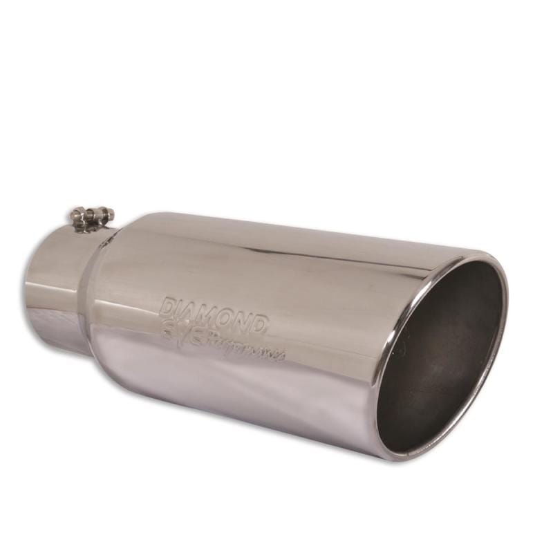 Diamond Eye Performance — Diamond Eye TIP 4in-5inX18in BOLT ON ROLLED ANGLE 15-DEGREE ANGLE CUT