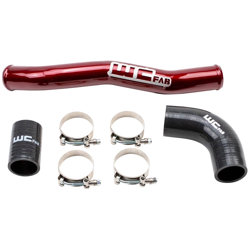 Wehrli — Wehrli 2020-2024 Chevrolet 6.6L L5P Duramax Upper Coolant Pipe - WCFab Red
Clnt pipe 20-25 RED