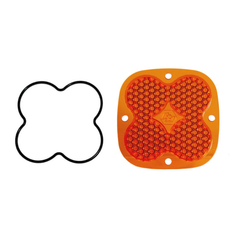Baja Designs — Baja Designs Squadron Work/Scene Factory Amber Lens Replacement Kit