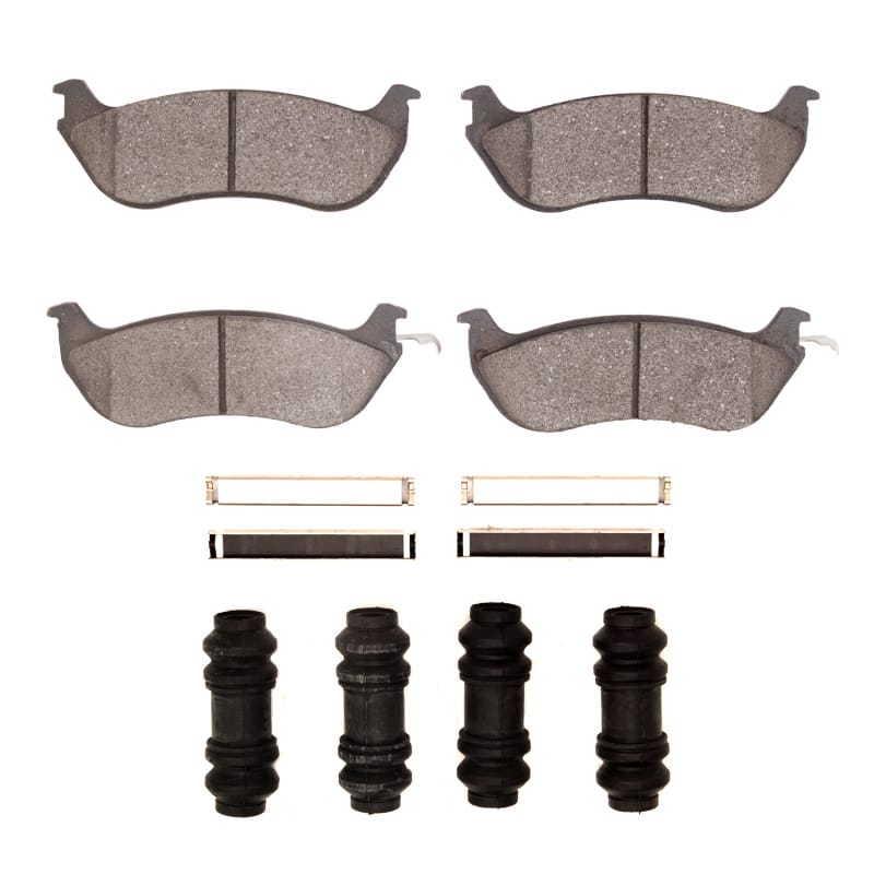 DFC — DFC 96-02 Ford Crown Victoria Rear 5000 Advanced Semi Metallic Brake Pads and Hardware Kit
DFC Brake Pad Set