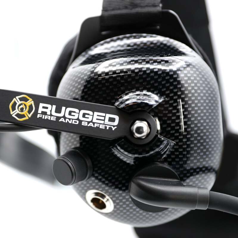 Rugged Radios — Rugged Radios FHS BTH FSI Headset w/ PTT Button / For David Clark / Sigtronics / Avcomm