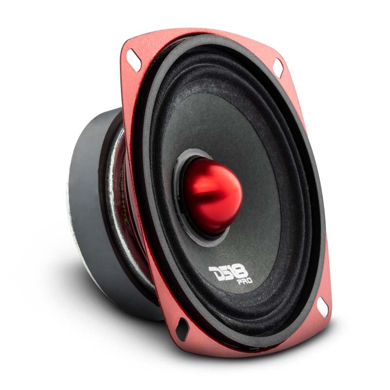 DS18 — DS18 4in 100 Watts RMS 4 ohm Mid-Range Bullet Shallow Loudspeaker