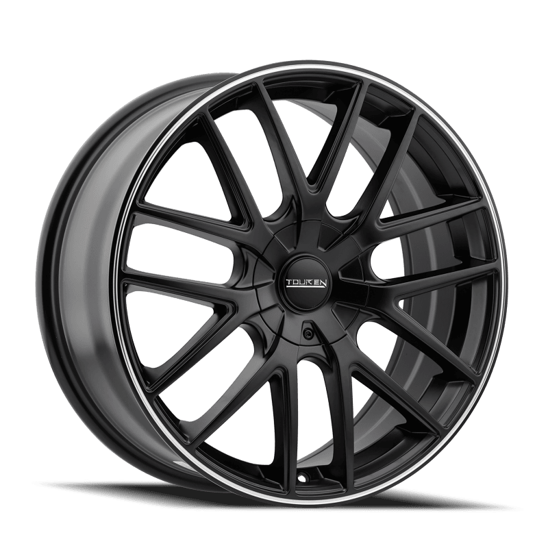 Touren — Touren 3260 TR60 18x8 / 5x127 BP / 40mm Offset / 71.5mm Hub Matte Black Machined Wheel
TOUREN 3260