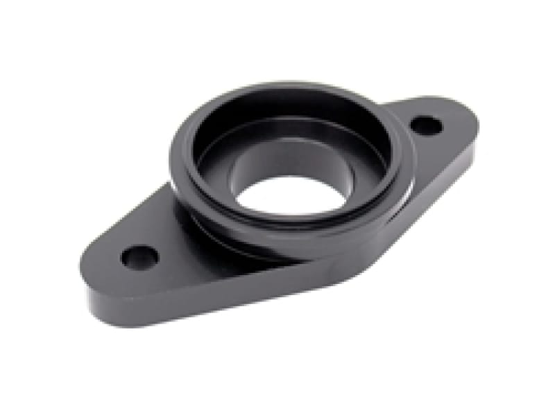 Torque Solution — Torque Solution Billet Stock to Tial Blowoff Valve Adapter(Black): Mitsubishi Eclipse/Talon1G 90-94
