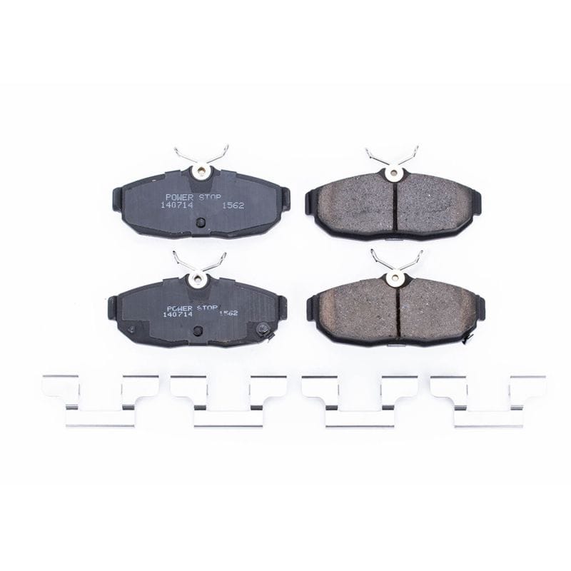 PowerStop — Power Stop 2012 Ford Mustang Rear Z17 Evolution Ceramic Brake Pads w/Hardware
Z17 Brake Pads