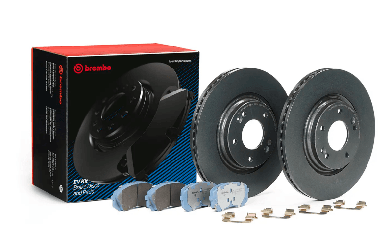 Brembo OE — Brembo OE 2017+ Hyundai Kona (OS, OSE, OSI)/16-22 KIA Niro I (DE) EV Brake Kit - Front
