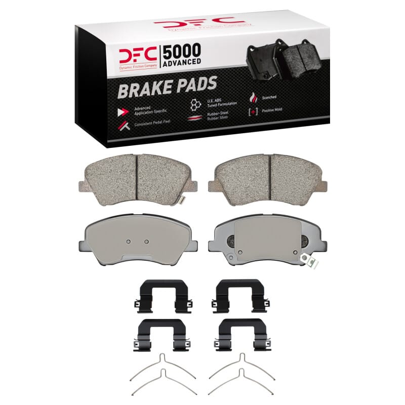DFC — DFC 18-23 Hyundai Accent Front 5000 Advanced Ceramic Brake Pads and Hardware Kit