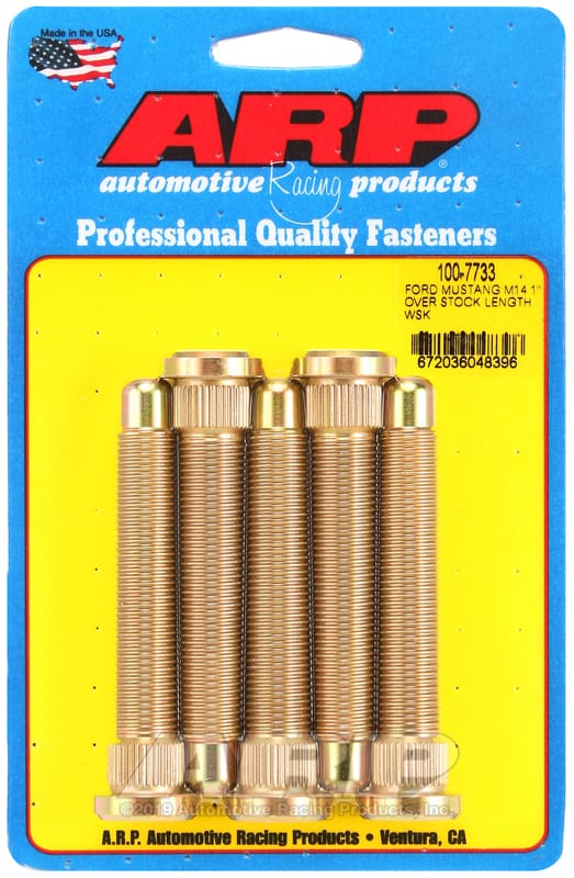 ARP — ARP 2015 Ford Mustang M14 1in Over Stock Length Wheel Stud Kit