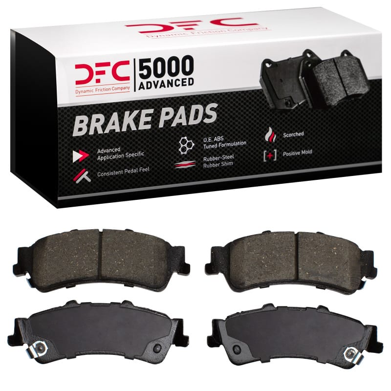 DFC — DFC 99-11 Cadillac DeVille Rear 5000 Advanced Ceramic Brake Pads
DFC Brake Pad Set