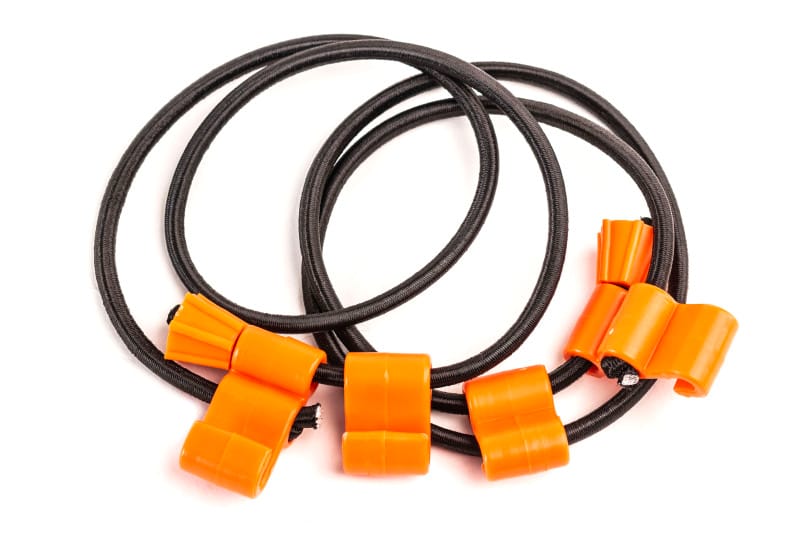 Giant Loop — Giant Loop Rubber Boa Straps - Black/Orange