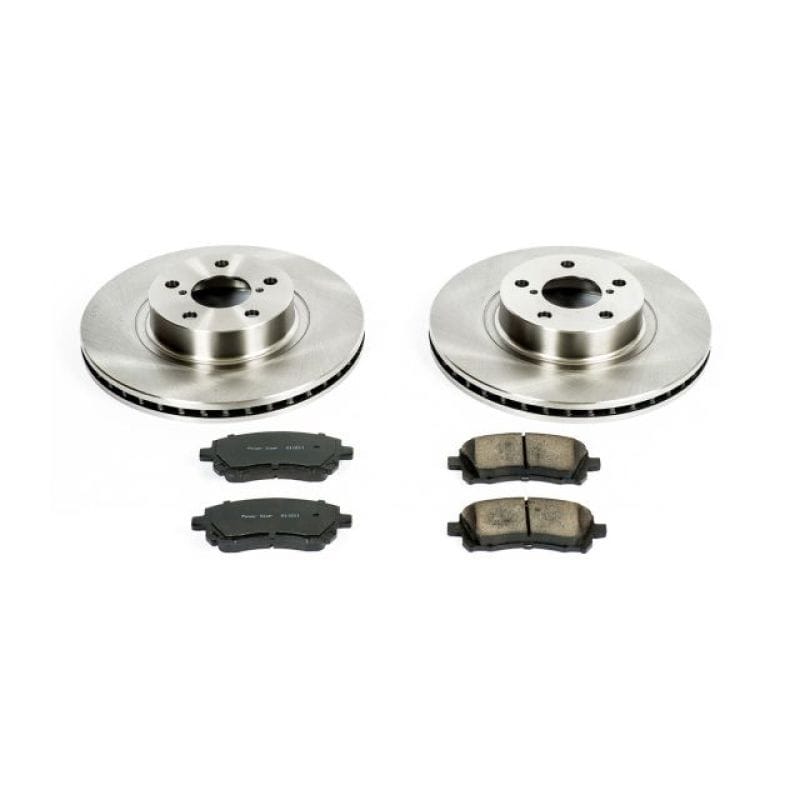 PowerStop — Power Stop 98-02 Subaru Forester Front Autospecialty Brake Kit