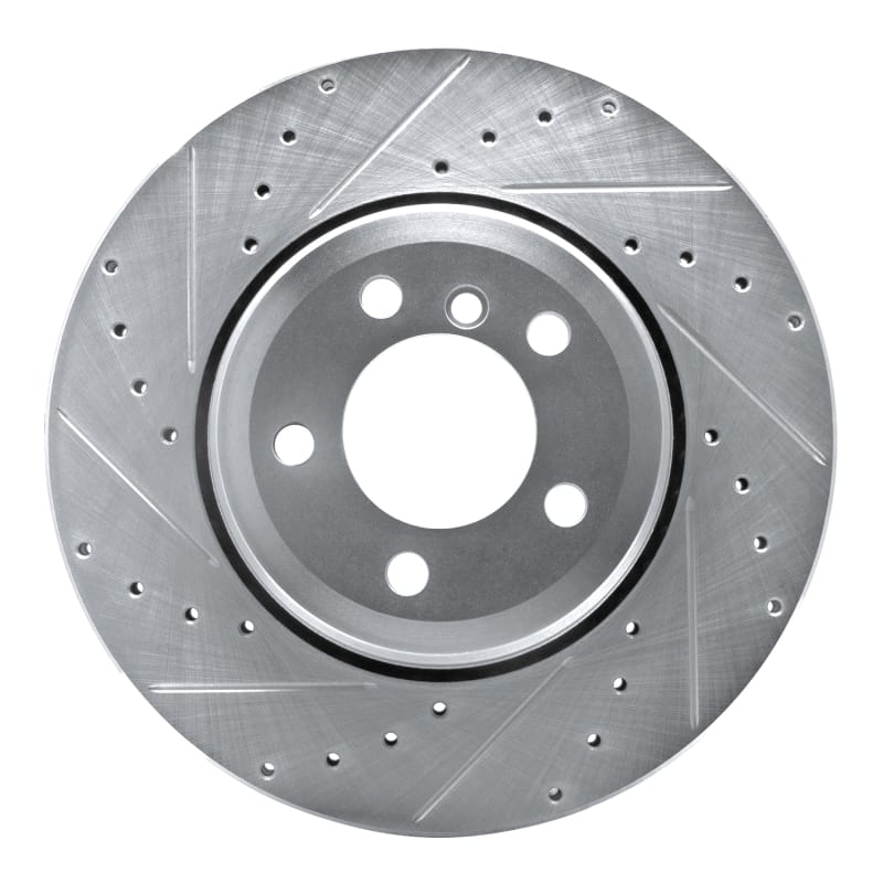 R1 Concepts — R1 02-05 BMW 760LI Rear Left Drilled & Slotted Silver Brake Rotor
R1 Brake Rotor Drill