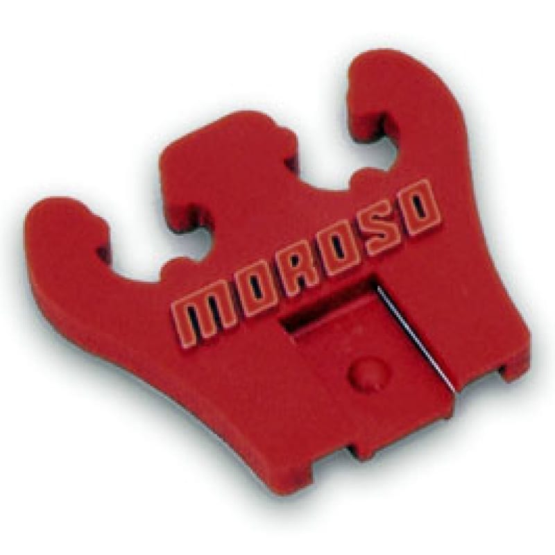 Moroso — Moroso Wire Loom - 7-9mm - 2 Hole - Red - 2 Per Card