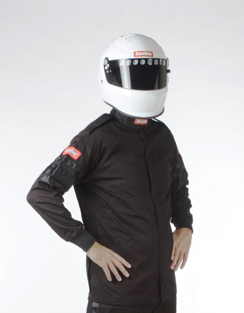 Racequip — RaceQuip Black SFI-1 1-L Jacket - Medium