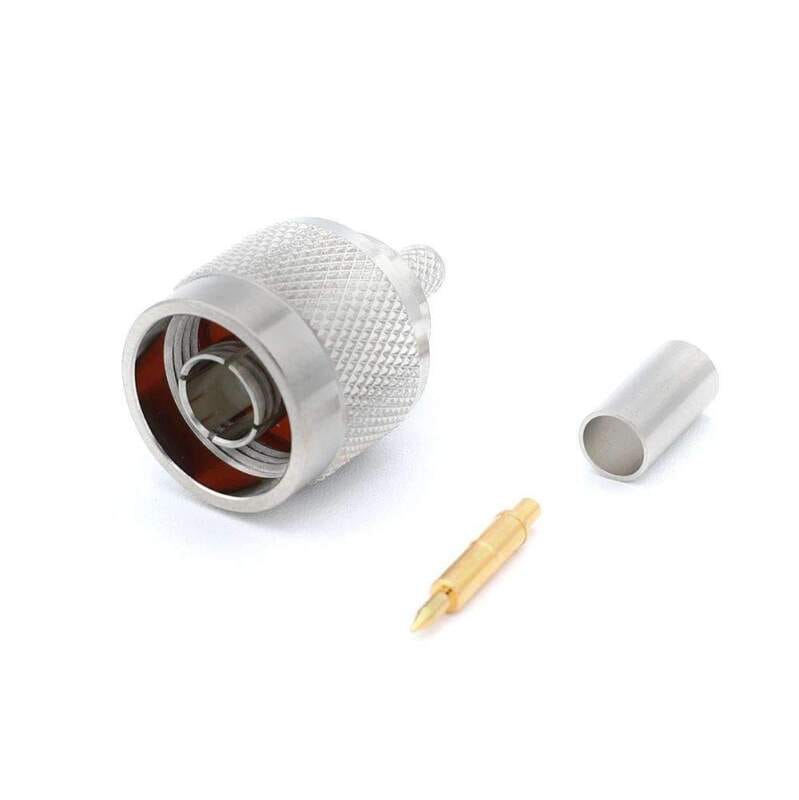Rugged Radios — Rugged Radios N-TYPE Male Antenna Connector RG58