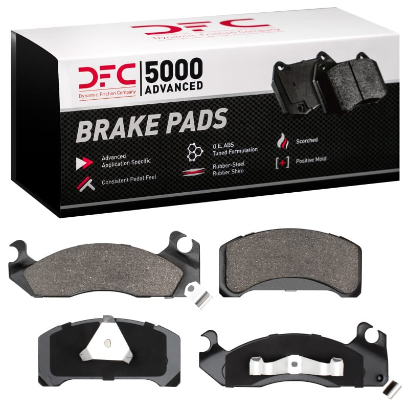 DFC — DFC 82-93 Ford Mustang Front 5000 Advanced Semi Metallic Brake Pads
DFC Brake Pad Set