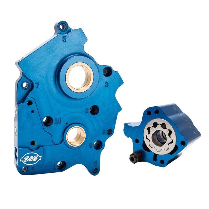 S&S Cycle — S&S Cycle 2017+ M8 Oil Cooled Models Oil Pump & Cam Plate Kit - Incl. VVT