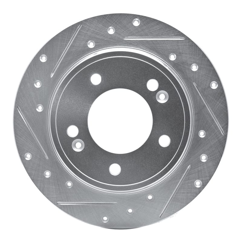 R1 Concepts — R1 17-25 Hyundai Elantra GT Rear Left Drilled & Slotted Silver Brake Rotor
R1 Brake Rotor Drill