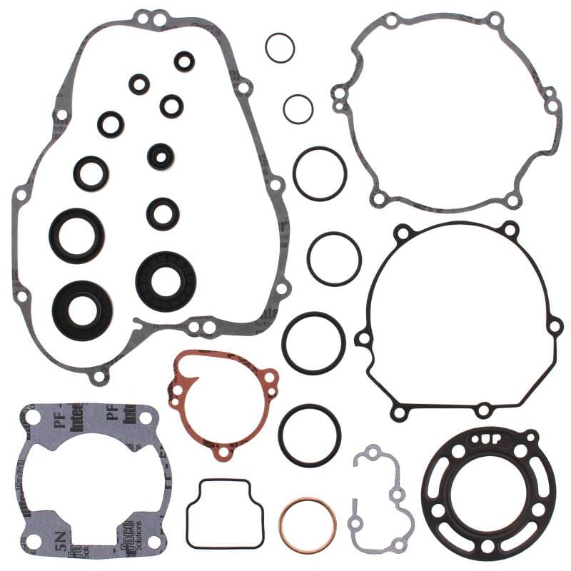 Vertex Pistons — Vertex Gaskets 07-13 Kawasaki KX85 Complete Gasket Kit w/ Oil Seals