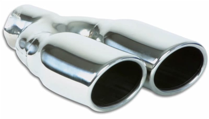 Vibrant — Vibrant Dual 3.25in x 2.75in Oval SS Exhaust Tip (Single Wall Angle Cut Rolled Edge)
2.25"IDDualOvlExhTip
2.25"IDOvalODExhTip
ExhstTailPipeTip
