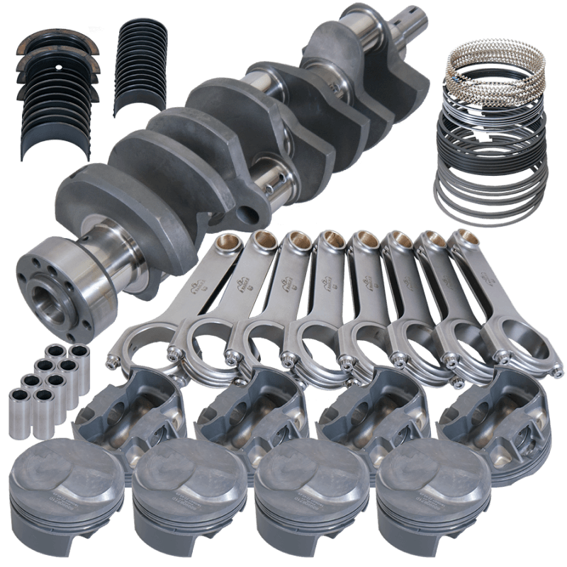 Eagle — Eagle Chevy Tall 454 1Pc 4.250in Crank 6.800in H-Beam 43cc Dome 4.350in Pistons Rotating Assembly
Competition Assembly