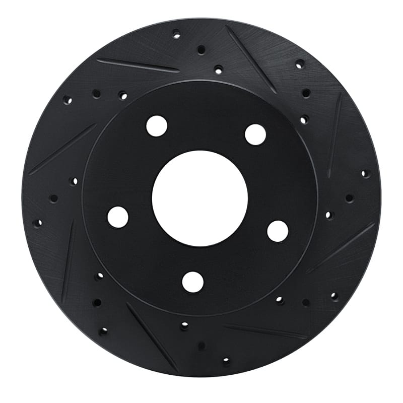 R1 Concepts — R1 90-97 Ford AEROSTAR Left Front Drilled & Slotted Black Brake Rotor
R1 Brake Rotor Drill