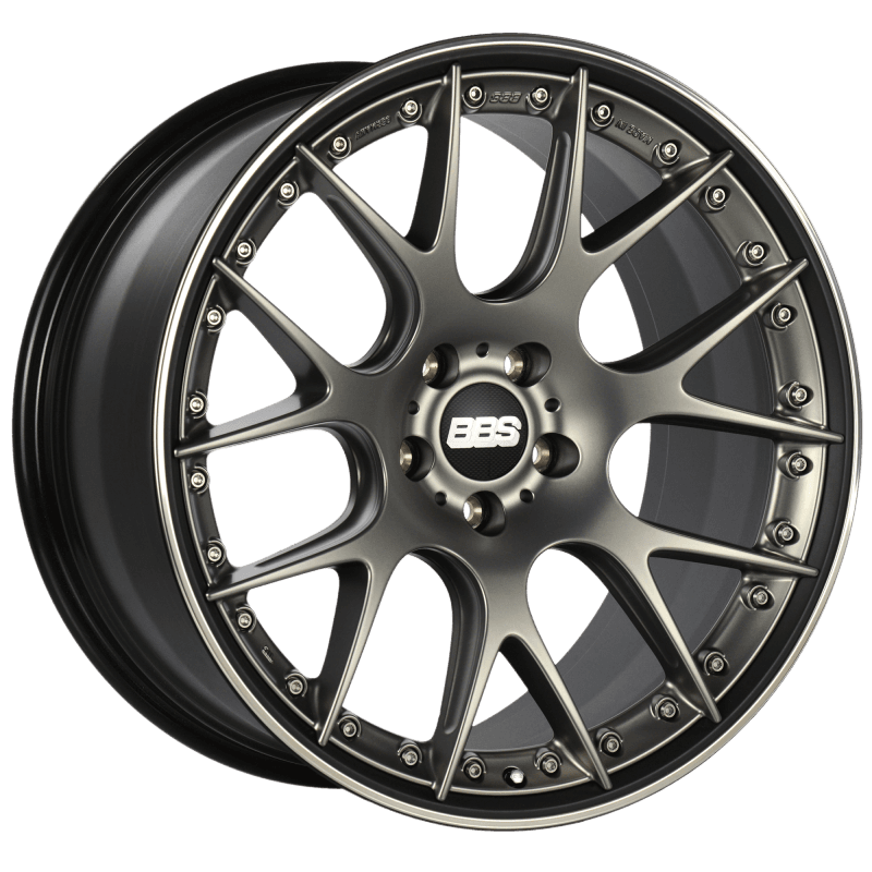 BBS — BBS CH-RII 21x10.5 5x120 ET35 Satin Platinum Center Black Lip SS Rim Prot Wheel -82mm PFS/Clip Req