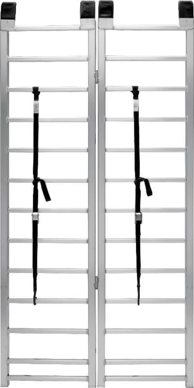 QuadBoss — Bi-Fold Ramp, Pallet 10/PC 56-0051 - 41" W x 81" L, Silver/Aluminum