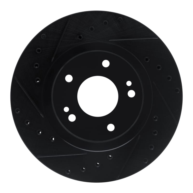 R1 Concepts — R1 91-93 Dodge STEALTH Front Left Drilled & Slotted Black Brake Rotor
R1 Brake Rotor Drill